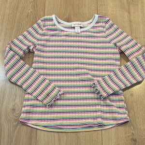 💙 Multicolor Striped Long Sleeve Tee 💙